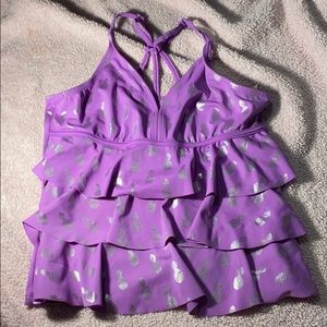 Justice Pineapple Tankini